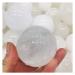Natural Crystal Rough Natural Sphere 1pc Natural White Clear Calcite Crystal Spheres Balls for Gift for Decoration Gift Decoration feng Shui. (Color : 55-65mm)