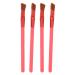 Multifunction Eyebrow Brush Angled Eyebrow Brush with Hairline Drawing Dense Hair 4 Pieces for Home Use