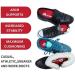 High Arch Support Inserts for Plantar Fasciitis - Orthotic Insoles for Men and Women - Soft Cushion Pad for Foot Pain Relief - Size M 9-9.5 / W 11-11.5 - RED - Buy Online on GoSupps.com