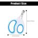 Tinkber 2-Pack Cat Nail Clippers - Stainless Steel Round Pet Nail Shears for Cats Puppies & Small Dogs - Blue & Orange - Buy Online on GoSupps.com