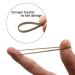 Dofash 200Pcs Large Rose Gold Hair Rubber Bands | Soft Elastic Hair Ties for Women & Girls | No Damage Ponytail Holders - Buy Online on GoSupps.com