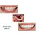 Cryfokt 6 Set False Braces | Temporary Silicone Veneers for Missing Teeth | Snap-In Denture Teeth Coverage - Buy Online on GoSupps.com