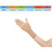 Buy Black Skin Carpal Tunnel Palm Hand Brace - Compression Wrist Support Sleeves (1 Pair M) | International Shipping Available - Buy Online on GoSupps.com