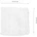 Healeeved 32-Piece Cotton Ear Pads for Masks & Sunglasses - Comfortable Ear Protectors (1 Pack) - White - Buy Online on GoSupps.com