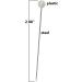 Iconikal White Pearl Corsage Boutonniere Pins - Pack of 270 - Buy Online on GoSupps.com