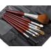 Premium Professional Brush Set - 7 Real Hair Brushes & Stylish Leather Case for Flawless Makeup - Buy Online on GoSupps.com