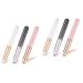 Didiseaon 6 Pcs Lip Brush Concealer Brush Makeup Applicator Foundation Makeup Brush Crusher Lipbrush Eyebrow Concealer Brush Wands Lipstick Brush Applicator Cover Gloss Artificial Fiber 10.00X1.00X1.00CMx2pcs Multix2pcs