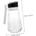 Zerodeko Prartical Oil Pot Oil Vinegar Dispenser 1pc Oil Can Oil Storage Glass Vinegar Bottle Home Oil Bottle Large Capacity Oil Pot 19X12X9.5CM As Shown - Buy Online on GoSupps.com
