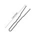 YUNAI 3'' Black Waved Hair Pins 300Pcs with Box - U Shape Hair Clips for Women and Girls - Buy Online on GoSupps.com