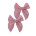 New 2025 2 Pcs Mini Fable Bow Hair Clips For Toddler New For Fashion Cotton Linen Hair Bows Barrettes Hairbow Accessories Hairgrips Jewelry Fashion Accessories Creative Gift
