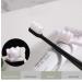 Ultra Soft Adult Toothbrush 2 Pack - Extra Soft Bristles for Sensitive Teeth - Good Cleaning Effect, Oral Gum Recession - Black+White - Buy Online on GoSupps.com