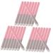 FOMIYES 24 pcs lip brush lipstick brush eye makeup brush buffing stippling brush concealer makeup brush blending brush for makeup lip smudge brush cosmetic brush travel mix sponge 11.8x1cmx3pcs As Shownx3pcs