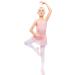 LIONJIE Little Girls Camisole Ballet Dance Dress with Skirt | Hollow Back Leotards Dancewear for Kids 3-12Y | Pink, 5-6 Years - Buy Online on GoSupps.com