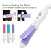 Buy Hair Smoothing Iron & Mini Cartoon Curling Stick - Dual Purpose Electric Curling Rod with UV Light - Violet Euro Standard - Buy Online on GoSupps.com