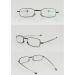 Edgun Foldable Photochrome Reading Glasses | Spring Hinge Sunglasses for Outdoor Driving - Black (+125) - Buy Online on GoSupps.com