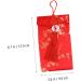 EXCEART 3pcs Hong Bao Envelope Chinese New Year Red Packet Lucky Money Envelopes Asian Red Envelope Chinese Red Pocket Money Chinese New Year Envelope Party Red Bag Wedding Lunar Calendar - Buy Online on GoSupps.com