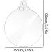 Acrylic Circle Blanks - Transparent Round Disc Blank 2mm Thick - Tree Hanging Disc with for Craft Holiday Hanging Decoration Supplies N 20pcs - Buy Online on GoSupps.com