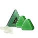 G n rique Nature Seven Green Soap Shampoo Nature Triangle Shampoo Bar Natural Plant-Based Solid Shampoos Bar Gentle Cleansing Nourishing Care For Looking Hair Strengthens Hair (2PC)
