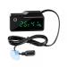 Thermal/hygrometer terrarium mini digital thermometer hygrometer with probe temperature moisture measuring device with LCD display for terrarium reptile pool terrariums incubators