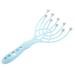 Fomiyes head massage darts darts shafts head crawl massager scalp washer massage head hair-head skin massage device travel container for wet wipes hair scraper pp multi-purpose 20x9.5cm sky blue