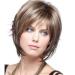Fleurapance short hair wig super natural bobo head blonde heat resistant fashionable charming