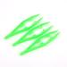 Guangcailun 3 Pieces Disposable Tweezers Colorful Tweezers Clip Tool Toy Scissors Green