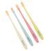 PLAFOPE 4 Pieces Toothbrush Toothbrush Soft Toothbrush Tongue Brush Toothbrush Soft Teeth