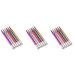 FOMIYES Dimension 18 Pcs Eyebrow Pen Microblading Embroidered Eyebrow Pencil Embroidery Pen Metal Lip Liner Marker