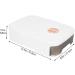 Alipis Box Refrigerator Egg Carton Egg Holder for Fridge Pantry Organizer Fridge Shelf Holder With Cover - Buy Online on GoSupps.com
