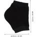 VINTORKY 10 Pairs Silicone Heel Socks moisturizing Sock Dry feet Socks Heel Socks for Dry Cracked Heel Socks moisturizing Heel Sleeves Anti-Crack Heel Socks spa Socks Breathable Heel Cover - Buy Online on GoSupps.com