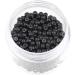 600PCS #1 Black Nano Rings for Hair Extensions - Silicone Lined Micro Rings - Buy Online on GoSupps.com