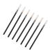 Mikinona 50pcs Disposable Eyeliner Brush Lipstick Applicator Wands Eye Makeup Brush Cosmetic Wands