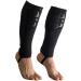 Unisex PRO Calf Compression Sleeves for Running - 7mm Black L/XL | Footless Compression Socks for Performance & Recovery - Buy Online on GoSupps.com