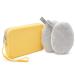 Waschies Zero Waste Bag Kids - Reusable Cleaning & Washing Pads for Baby & Child in Pastel Yellow & Blue | Eco-Friendly Travel Set - Buy Online on GoSupps.com