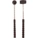 Filfeel Massage Ball Hammer - Portable Manual Massage Device for Back & Shoulder Muscle Relief | Wood Massage Hammer with Spring Grip - Buy Online on GoSupps.com