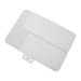 Didiseaon Hair Rollers White Curling Iron Storage Organizer Curling Wand Hair Crimper 29.00X22.00X1.00CM White