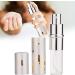 10ml Aluminum Perfume Spray Bottle Flower Pattern Atomizer for Perfume Toner Serum (Silver) - Buy Online on GoSupps.com