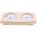 FUBESK 2-in-1 Wooden Sauna Thermometer & Hygrometer | Accurate Wall Thermometer for Sauna Rooms - Best Sauna Tools for Optimal Comfort - Buy Online on GoSupps.com