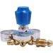 Sgnsvj Oxygen Gas Bottle Regulators O2 Reducing Pressure Inhaler Double Gauge Regulator Oxygen Tank Regulator - Buy Online on GoSupps.com