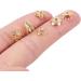 BENECREAT 60PCS Mixed Size 18K Gold Plated Flower Bead Caps - Tibetan Style End Caps for Jewelry Making - Buy Online on GoSupps.com