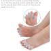 DEAVER 5-Hole Toe Separator & Hallux Valgus Corrector - 4 Pairs, Prevent Corns & Overlapping Toes, Improve Foot Strength - Buy Online on GoSupps.com