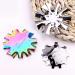 WPOND Stainless Steel Nail Art Edge Trimmer Template - Colorful DIY French Manicure Tool for Perfect Nail Styling - Buy Online on GoSupps.com