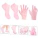 minkissy 1 Set Hydrating Sock Gloves moisturizing Hand Gloves Silicone Gel spa Gloves whitening exfoliating Gloves moisturizing Foot Socks moisturizing Socks for Cracked feet Dry feet Socks - Buy Online on GoSupps.com