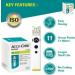 Accu Check Instant Blood Glucose Test Strips 50 Test Strips + Free Tetra-Sole 50 Alcohol Wipes (50 Test Strips + 50 Alcohol Wipes) - Buy Online on GoSupps.com