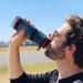 Water-to-Go 25oz Water Purifier Filter Bottle - Ideal for Hiking, Camping, Travel & Survival - Grey/Red - Buy Online on GoSupps.com
