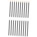 Didiseaon 100pcs Makeup Brush Eyeshadow Cosmetic Brush Cosmetics Brush Liquid Eyeliner The Face Eyelash Brush 10X0.5X0.5cm White - Buy Online on GoSupps.com