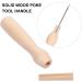 Wakauto Wool Needle Handles - 10Pcs Wooden Handle for Felting Needles | Embroidery Needle Handles Replacement - Needle Felting Tools Kit - Buy Online on GoSupps.com