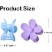 Flower Cute Hair Claw Clips - 6Pcs Large Flower Hair Clip Nonslip Strong Hold Hair Catch for Women and Girls Hair Accessories Candy Colors - Buy Online on GoSupps.com