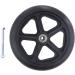 Prettyia Durable Strong Alloy Frame Wheelchair Front Castor Wheels Replacement Part Tool 5/16 inch Bearing 6 inch 7 inch 8 inch Diameter - Black 7 inch - Buy Online on GoSupps.com