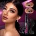 Long Thick Lashes Duo Mascara 2 in 1 Long Lasting Mascara Dual-Use Natural Thickening Black Mascara Waterproof 4D Silk Fiber Eyelash Lengthening Mascara for Women (2 PCS) - Buy Online on GoSupps.com